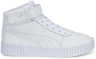 Buty sportowe trampki Puma Carina 2.0 Mid r.41 Białe Wysokie Sneakersy - Sneakersy damskie - miniaturka - grafika 1
