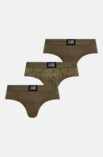 Guess slipy 3-pack męskie kolor zielony U4RG02.K6YW0 - Majtki męskie - miniaturka - grafika 1