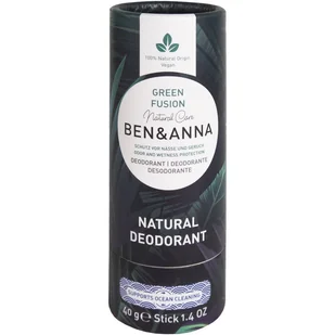 BEN & ANNA Naturalny dezodorant green fusion 40g Ben&Anna - Dezodoranty i antyperspiranty unisex - miniaturka - grafika 1