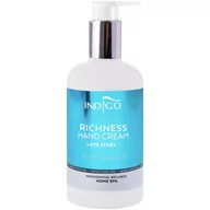 Kremy i maski do rąk - Indigo Nails Lab Indigo Richness Hand Cream Love Story Krem do rąk 300ml - miniaturka - grafika 1