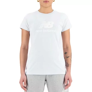 Koszulka New Balance WT31546IB - niebieska - Koszulki sportowe damskie - miniaturka - grafika 1
