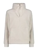 Bluzy damskie - CMP Bluza polarowa w kolorze kremowym - miniaturka - grafika 1