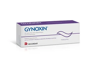 Gynoxin, 0,02 g/g, krem dopochwowy, 30 g  |  od 119,99 zł! 3017721 - Układ moczowy i płciowy - miniaturka - grafika 1