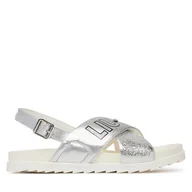 Sandały damskie - Sandały Liu Jo Nora 926 4A5313 EX298 Srebrny - miniaturka - grafika 1