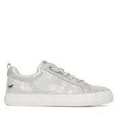 Trampki męskie - Tenisówki Mustang 1272-311 Srebrny - miniaturka - grafika 1