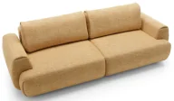Sofy i kanapy - Miodowa kanapa melanżowa z funkcją spania D0-L11 - miniaturka - grafika 1