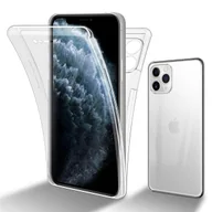 Etui i futerały do telefonów - Pokrowiec Do Apple iPhone 11 PRO MAX Etui w PRZEZROCZYSTY 360° Full Body Obudowa Case Cover Ochronny Cadorabo - miniaturka - grafika 1