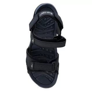 Buty dla dziewczynek - Męskie Sandały HI-TEC LUCISE 34849-BLACK – Czarny - grafika 1