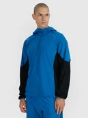 Bluzy męskie - 4F Bluza do biegania w terenie Primaloft Active męska - granatowa L - miniaturka - grafika 1