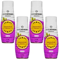 Syropy i koncentraty owocowe - 4x SYROP SODASTREAM PASSIONFRUIT ZERO MARAKUJA KONCENTRAT DO WODY 440 ml - miniaturka - grafika 1