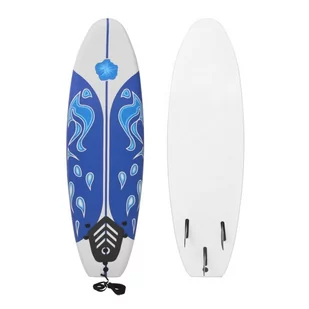 vidaXL Deska surfingowa, 170 cm, niebieska vidaXL - Pływanie - miniaturka - grafika 1