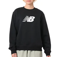 Bluzy sportowe damskie - Bluza damska New Balance WT43526BK - czarna - miniaturka - grafika 1