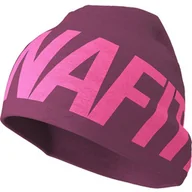Czapki i chusty sportowe damskie - DYNAFIT Czapka LIGHT LOGO BEANIE Cheeky Pink - miniaturka - grafika 1