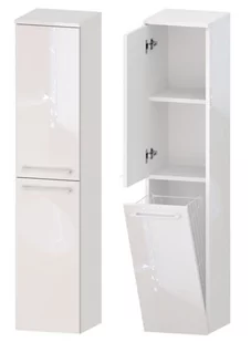 Słupek Łazienkowy ROSEN 30 2D K L - Uchwyt Biały - Szafki łazienkowe - miniaturka - grafika 1