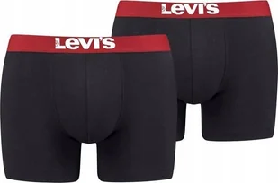 Levi`s Levi's Boxer 2 Pairs Briefs 37149-0272 Czarne M - Majtki męskie - miniaturka - grafika 1
