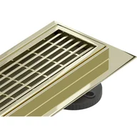 Odpływy liniowe - Mexen Flat M33 odpływ liniowy 80 cm, złoty - 1533080-15 - miniaturka - grafika 1