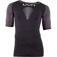 Koszulki męskie - UYN O102643 Running Marathon 2.0 OW Sh_SL T-Shirt Męski Czarny/Szary Średni XXL, Czarny/Średni Szary, XXL - miniaturka - grafika 1