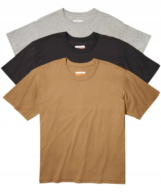 T -shirt koszulka Calvin Klein 3szt 0040105WAE YSG XS