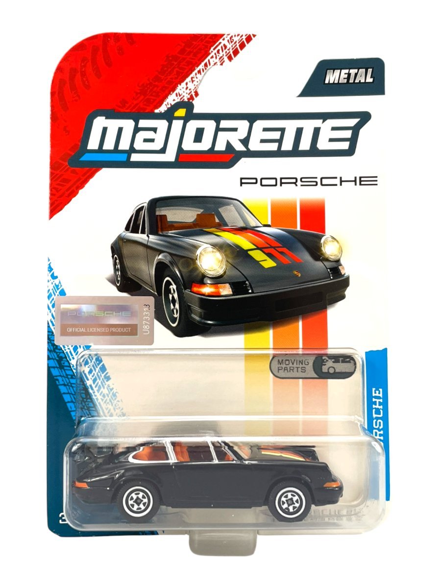 MAJORETTE PORSCHE EDITION PORSCHE 911 CARRERA RS 2.7 CZARNY 1:56 8502100002