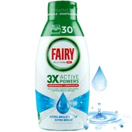Środki do zmywarek - Fairy Platinum Gel Extra Brillo 600ml (żel do zmywarki) - miniaturka - grafika 1