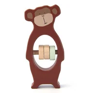 Grzechotki dla dzieci - PPD, grzechotka drewniana, Mr Monkey - miniaturka - grafika 1