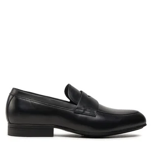 Półbuty Calvin Klein Mocassin Lth HM0HM01503 Czarny - Półbuty męskie - miniaturka - grafika 1
