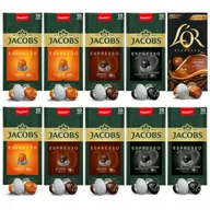 Kawa w kapsułkach i saszetkach - Kapsułki Jacobs Espresso, L'or mix kaw do Nespresso(r)* 90 10 kaw Gratis! - miniaturka - grafika 1