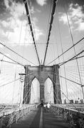 Tapety - Nice Wall Brooklyn Bridge New York fototapeta FM0058 - miniaturka - grafika 1