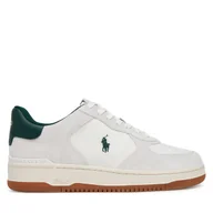 Sneakersy męskie - Sneakersy Polo Ralph Lauren 809971482002 Biały - miniaturka - grafika 1