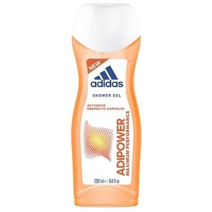 Adidas AdiPower, żel pod prysznic, 250 ml - Kosmetyki do kąpieli - miniaturka - grafika 2