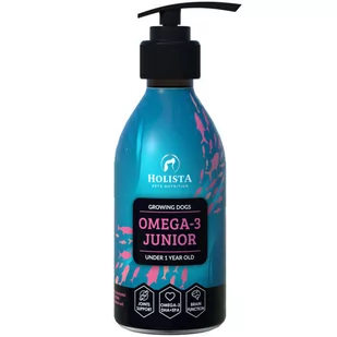 Holista Omega 3 Junior Oil 200 ml olej dla juniorów - Suplementy i witaminy dla psów - miniaturka - grafika 1