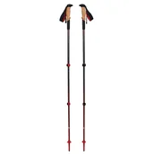 Kije trekkingowe - Kije trekkingowe Black Diamond Pursuit Shock Trekking Poles Długość kijków: 125 cm / Kolor: szary/czerwony - miniaturka - grafika 1