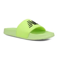 Klapki i japonki damskie - Buty New Balance U SUF200P3 zielone - miniaturka - grafika 1