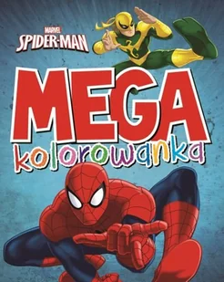 Mega kolorowanka Marvel Spider-Man Nowa - Kolorowanki, wyklejanki - miniaturka - grafika 1