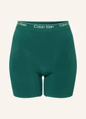 Spodenki damskie - Calvin Klein Szorty Modelujace Icon Shapewear gruen - miniaturka - grafika 1