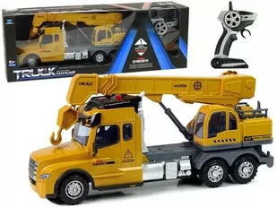Zdalnie sterowana ciężarówka dźwig - Leantoys - Zabawki zdalnie sterowane - miniaturka - grafika 1