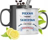 Kubki - KUBEK MAGICZNY DLA SPRZĄTACZKI ZMIENIAJĄCY KOLOR z Nadrukiem ze Zdjęciem + Opakowanie na prezent (wzór 03) - miniaturka - grafika 1