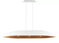 Lampy sufitowe - Stylowa lampa wisząca GONDOLA L 40638 3xE27 biało miedziany - miniaturka - grafika 1