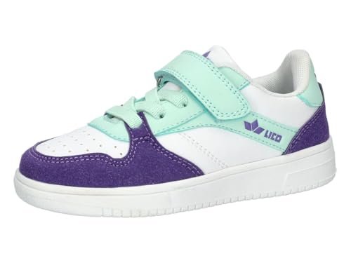 Lico Chad Vs Unisex Trampki dziecięce, białe miętowo-zielone, fioletowe, 29 EU