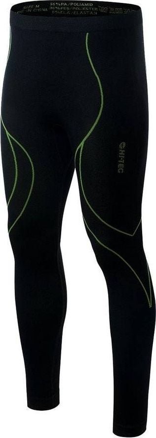 Hi-Tec Bielizna spodnie Ikar Bottom black-lime punch r. M