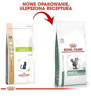 Royal Canin Veterinary Diet Feline Diabetic DS46 0,4 kg - Sucha karma dla kotów - miniaturka - grafika 2