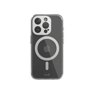 Moshi iGlaze MagSafe - Etui iPhone 15 Pro (Luna Silver) - Etui i futerały do telefonów - miniaturka - grafika 3