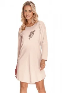 Koszula nocna Jane 3288 01 beżowa - Bielizna nocna - miniaturka - grafika 1