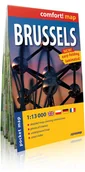 Atlasy i mapy - ExpressMap praca zbiorowa comfort! map Bruksela (Brussels). Kieszonkowy, laminowany plan miasta 1:13 000 - miniaturka - grafika 1