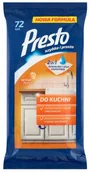 Inne artykuły czyszczące - Presto Ściereczki nawilżane do czyszczenia kuchni 72 szt. (51688406) - miniaturka - grafika 1
