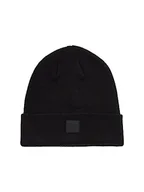 Czapki damskie - TOM TAILOR Denim Męska czapka beanie, 29999-czarny, jeden rozmiar - miniaturka - grafika 1