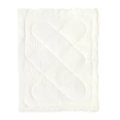 Kołdry - Kołdra silikonowa KARO 160x200 cm, kremowa - miniaturka - grafika 1