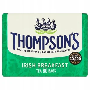 THOMPSONS IRISH BREAKFAST 4x80 herbata 250g IRL - Herbata - miniaturka - grafika 1