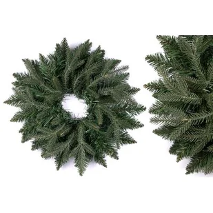 Wianek PE 45 cm zielony - Ozdoby bożonarodzeniowe - miniaturka - grafika 1