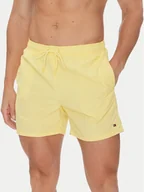 Kąpielówki męskie - Tommy Hilfiger Szorty kąpielowe UM0UM03477 Żółty Regular Fit - miniaturka - grafika 1